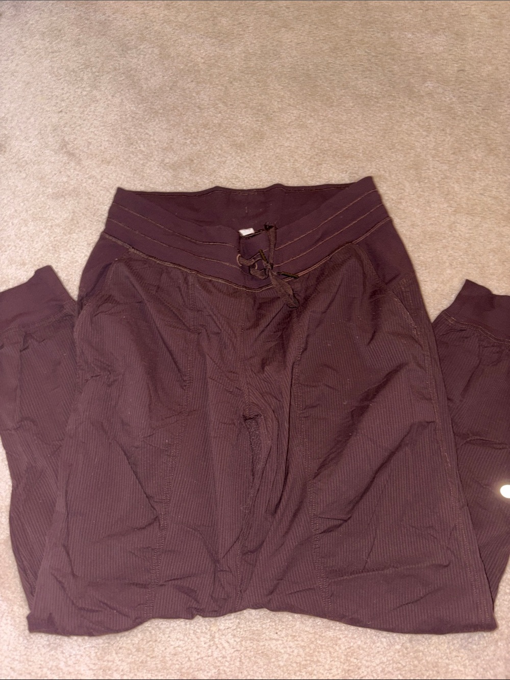 Dark Brown dance studio joggers
